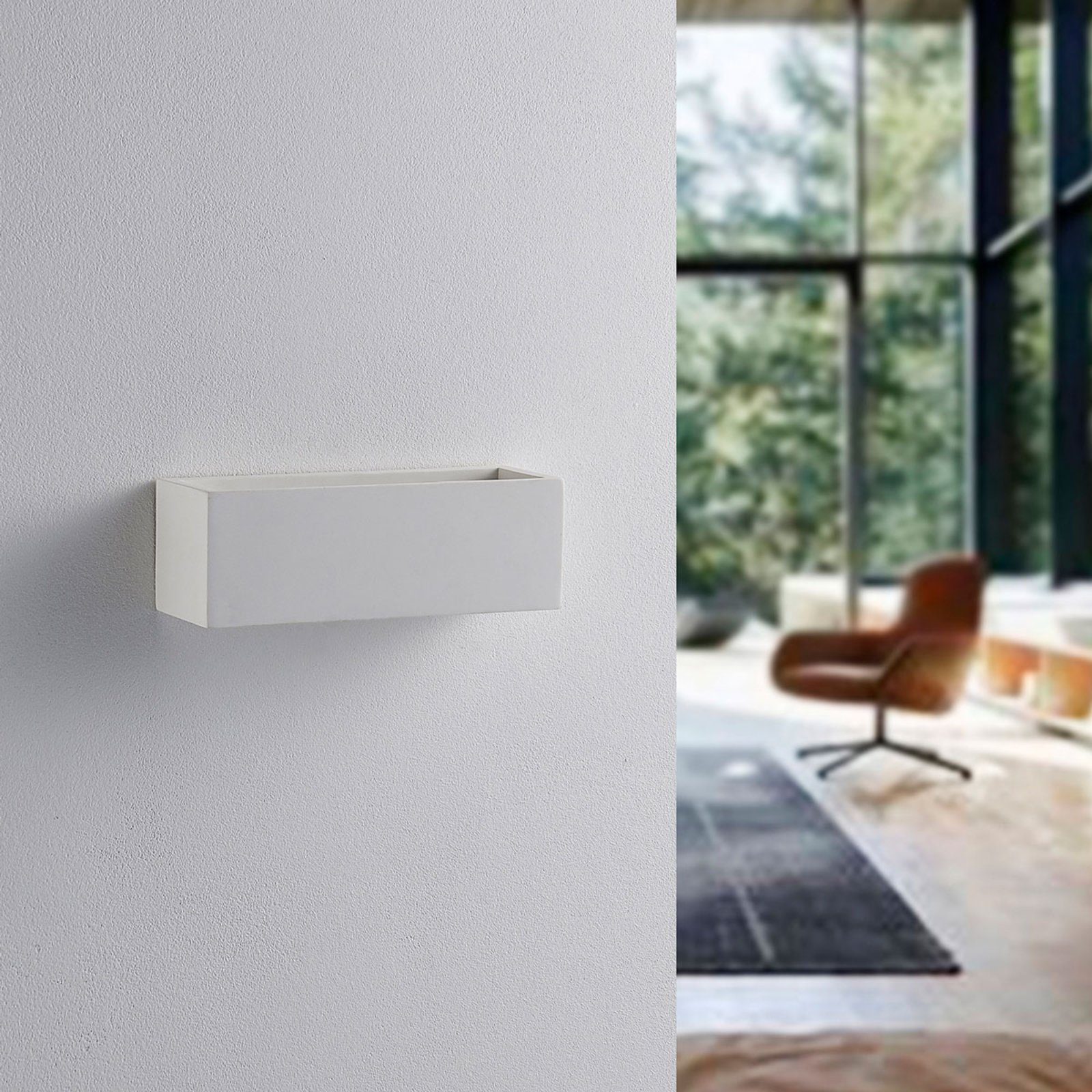 Santino Applique Murale White - Lindby