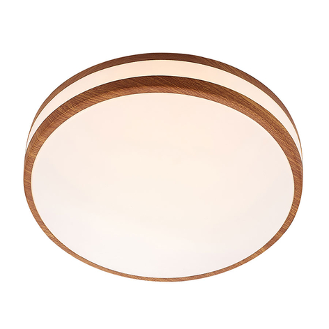Lindby Viljami LED-taklampe, treutseende, rund
