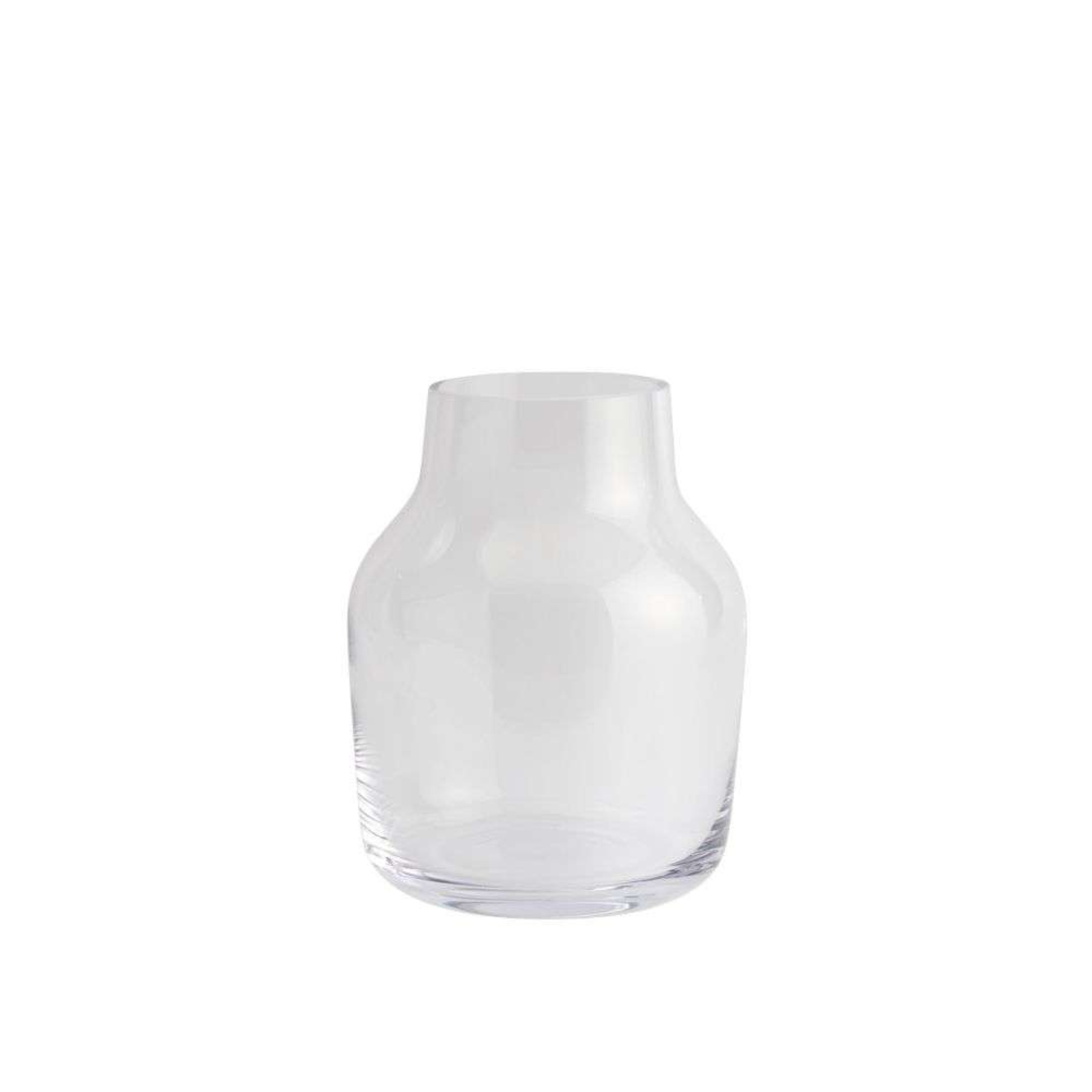 Silent Vase Ø15 Clear - Muuto