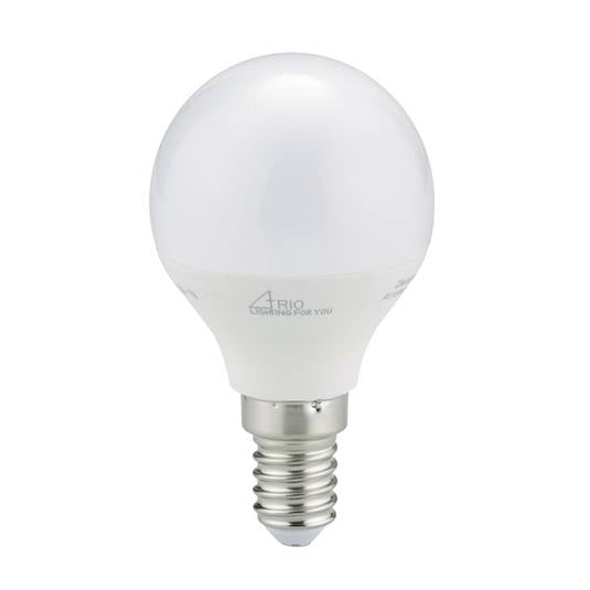 E14 3,5 W LED csepp lámpa, meleg fehér, opál