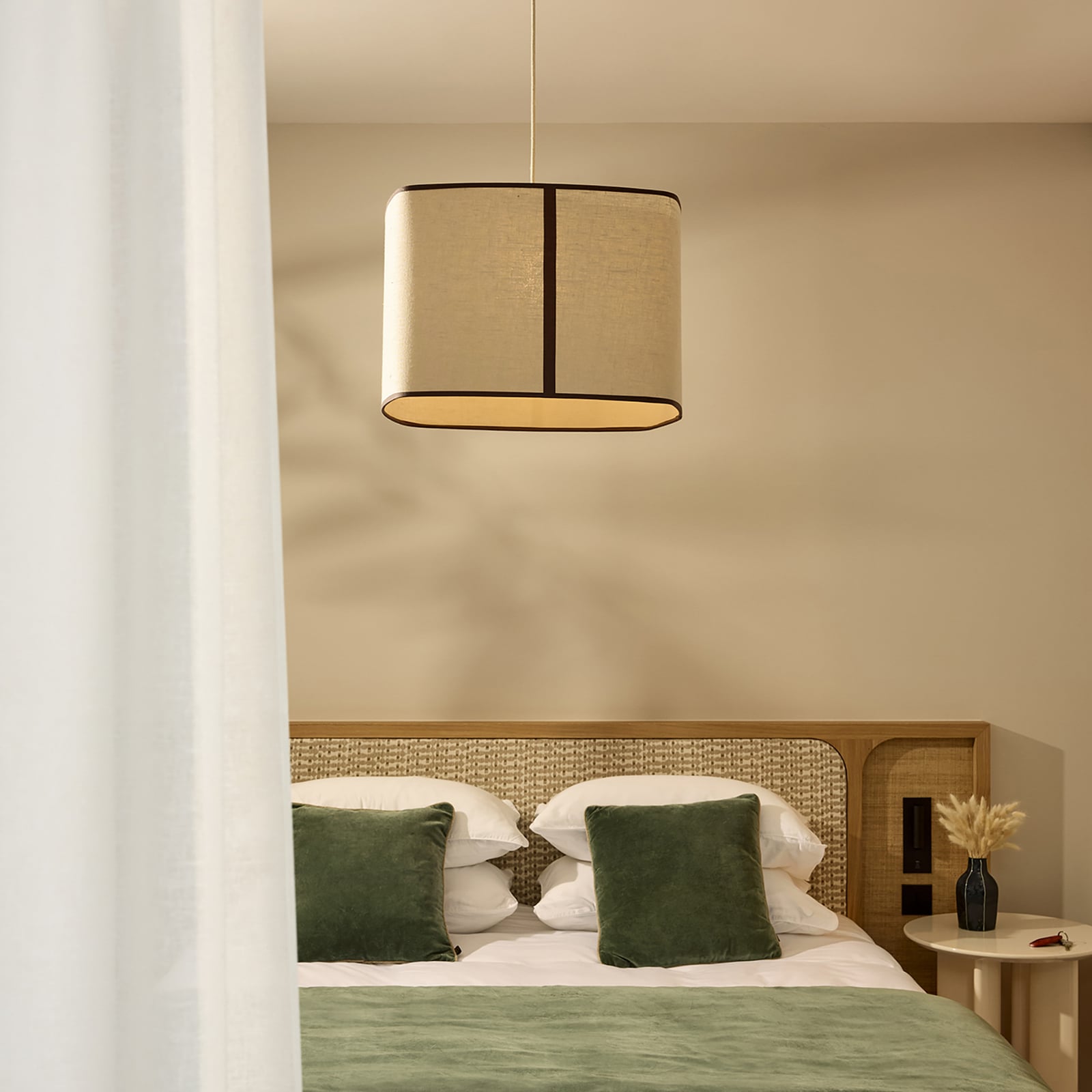 Lampada a sospensione Dolce, beige calcare - MARKET SET