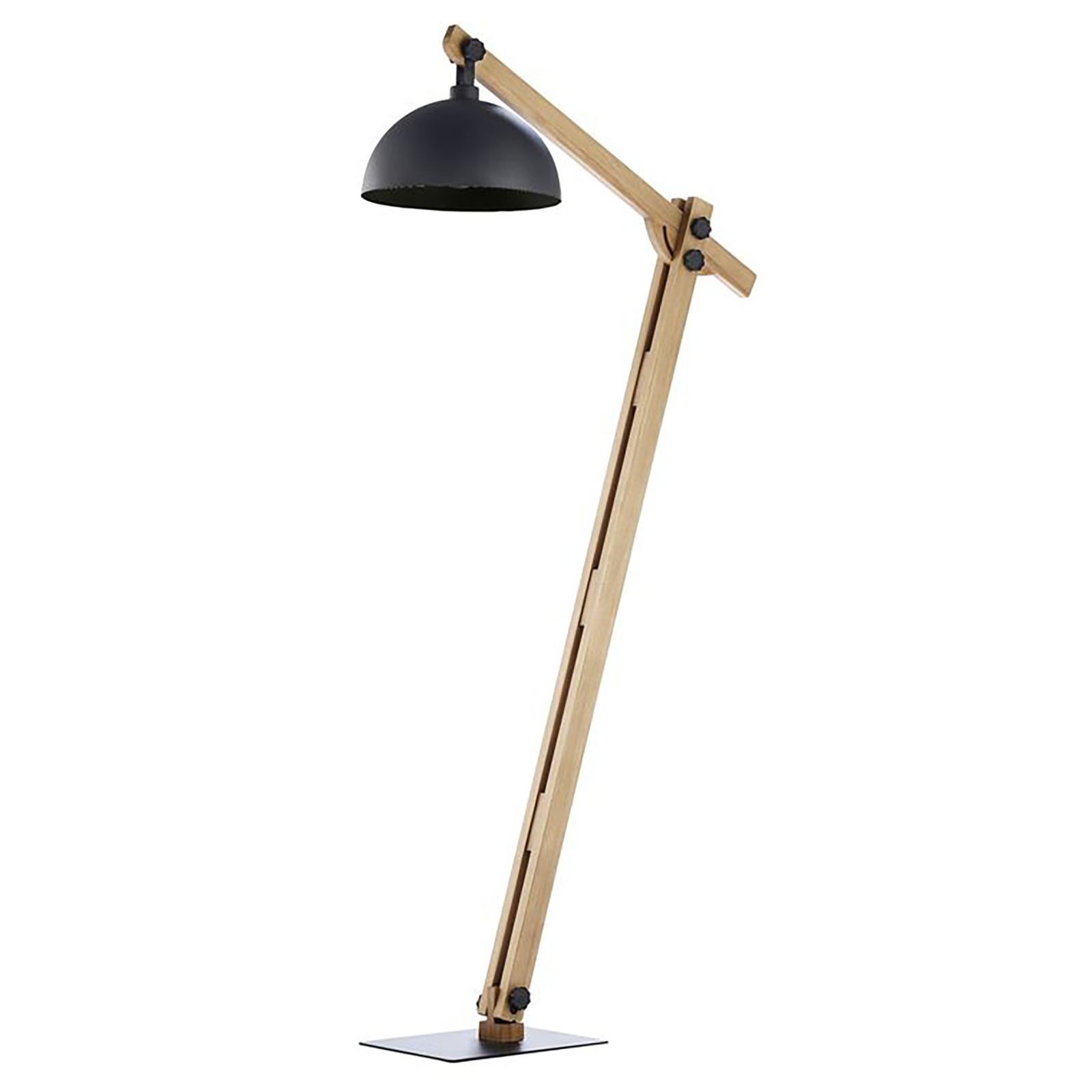 Envostar Stort floor lamp with a wooden frame