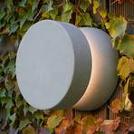 Luceplan Nui D LED outdoor wall light made of concrete DALI