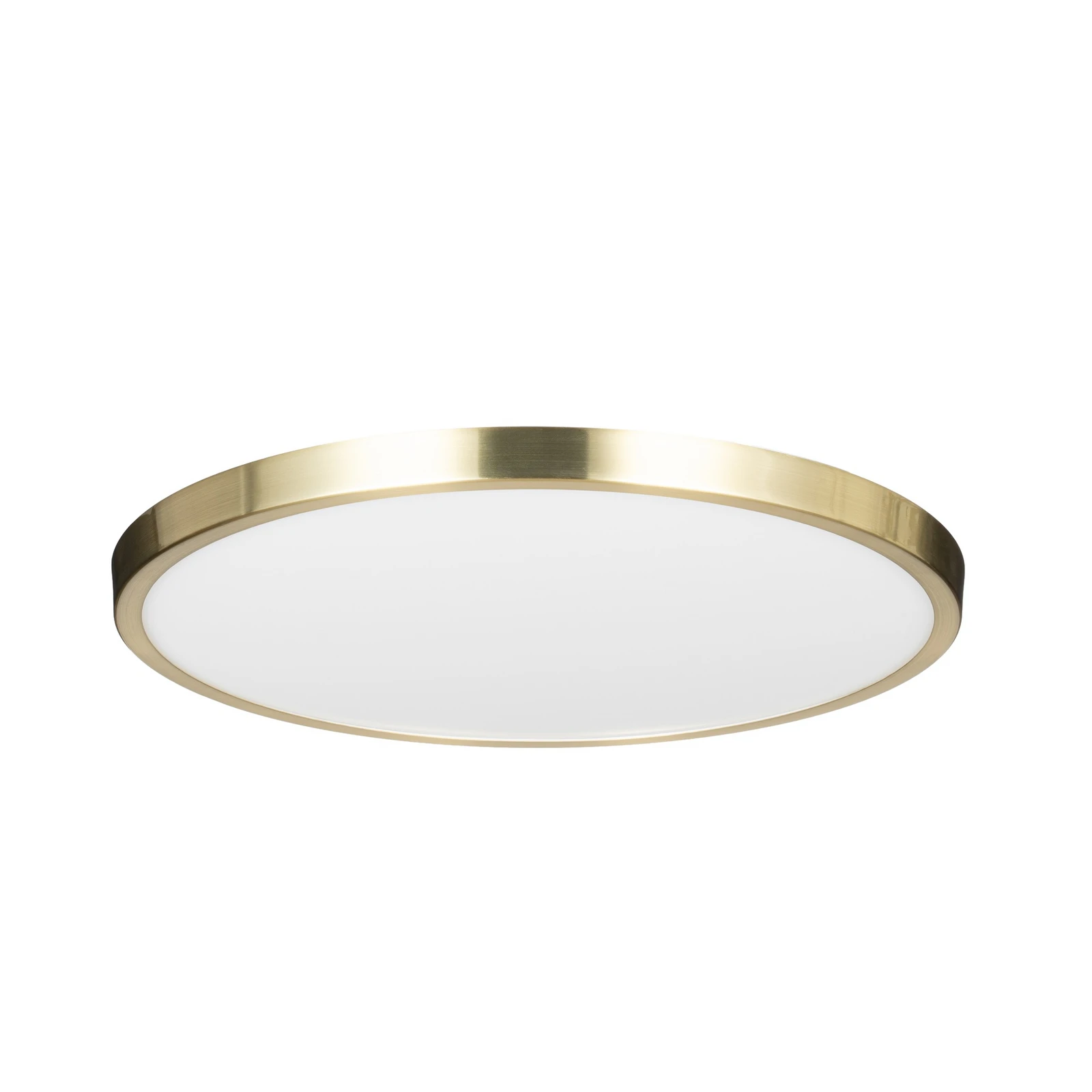 Plafonieră LED Lindby Sorela, Ø 40 cm, auriu, dimabil
