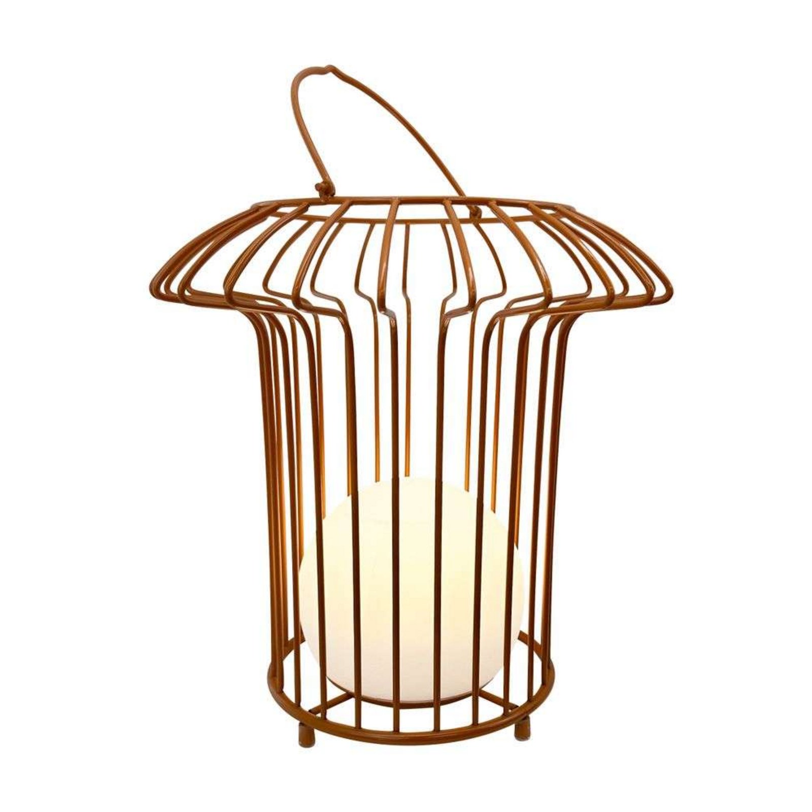 Basket Outdoor Lantern Terracotta - DybergLarsen