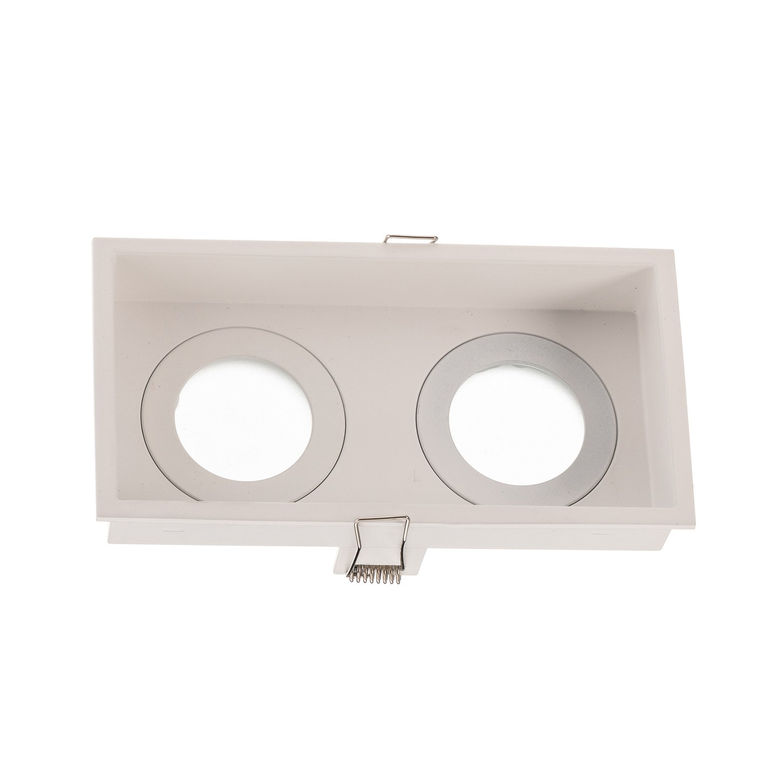 Hyde recessed light, 2-bulb IP44 white