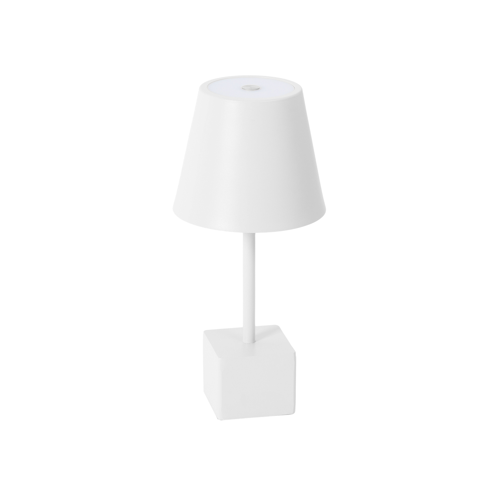 Janea Cube Portable Pöytävalaisin Dim. IP54 Valkoinen - Lindby