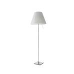 Costanza Lampadar Fixed Aluminium cu Mistic White - Luceplan