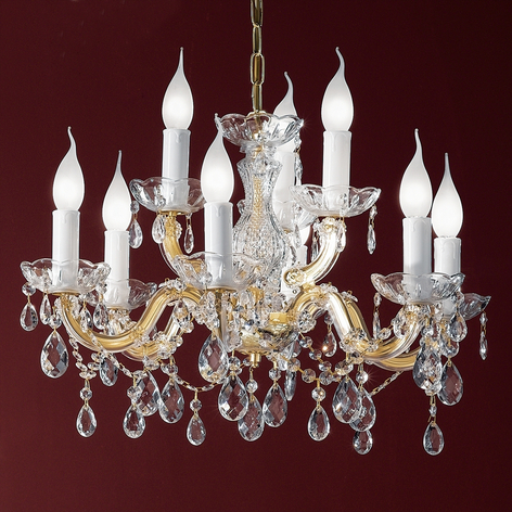Lustre Dolores avec pendentif à 9 lampes