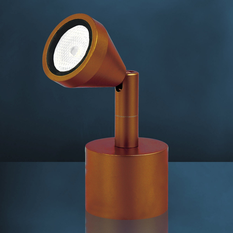 Liten bordsspotlight MINI med antikutseende LED