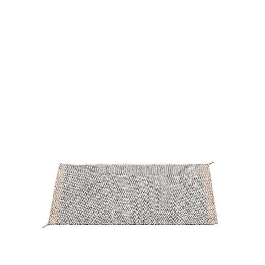 Tapis Ply 85 x 140 noir-blanc - Muuto