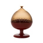 Pumo decorative bowl, red, height 29 cm - Kartell