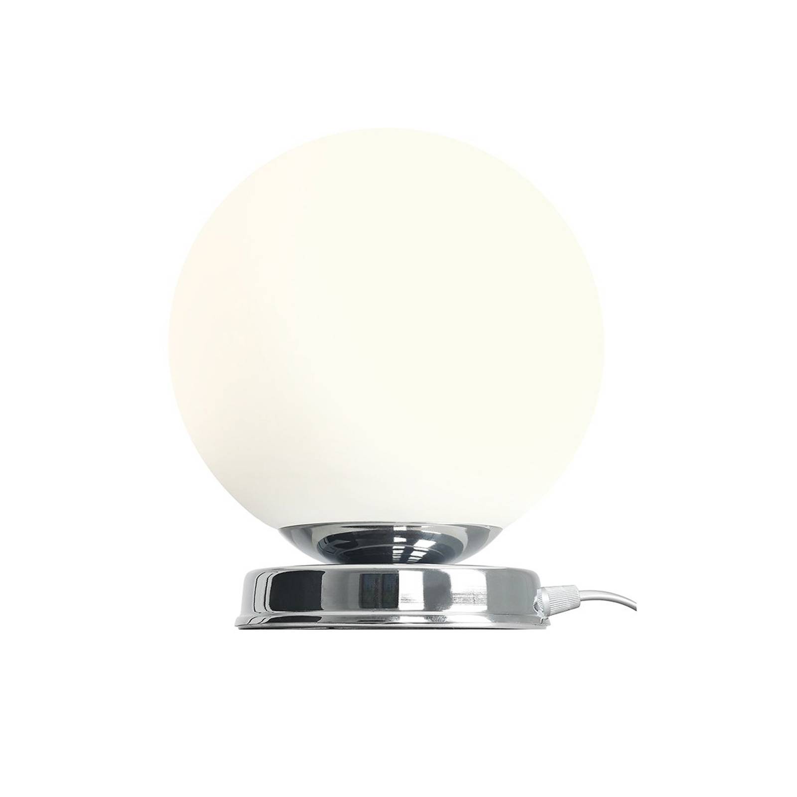 ALDEX Stolní lampa Ball, podstavec chrom