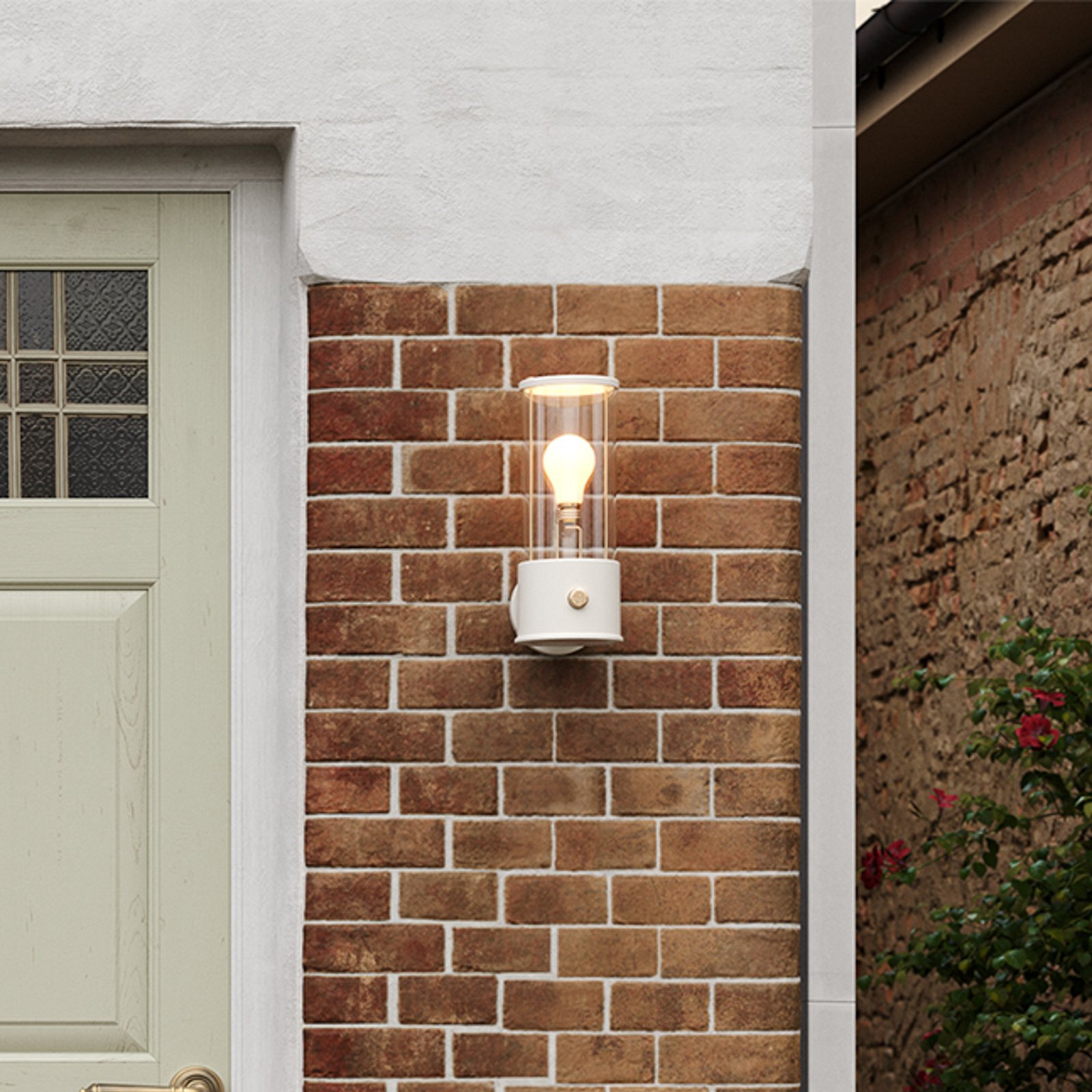 Tala væglampe Muse Portable, LED-lampe E27, hvid