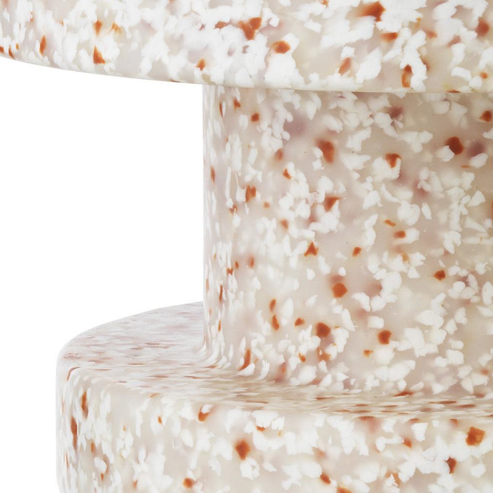 Hocker Bit Stack, weiß, Höhe 42 cm - Normann Copenhagen Hocker Bit Stack, weiß, Höhe 42 cm - Normann Copenhagen