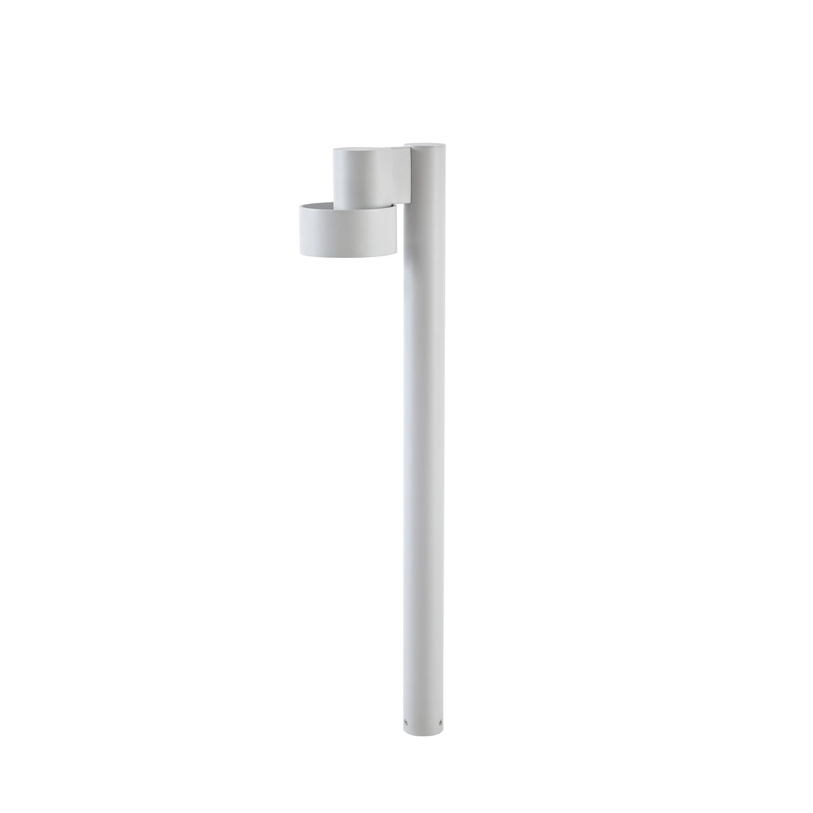 Lucande Elune LED svjetlo za stazu, svijetlosiva, IP44, visina 77 cm