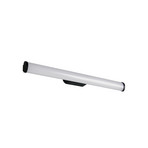 LED sienas lampa „Ernesto“, melna, platums 60 cm, 3 000 K, IP44