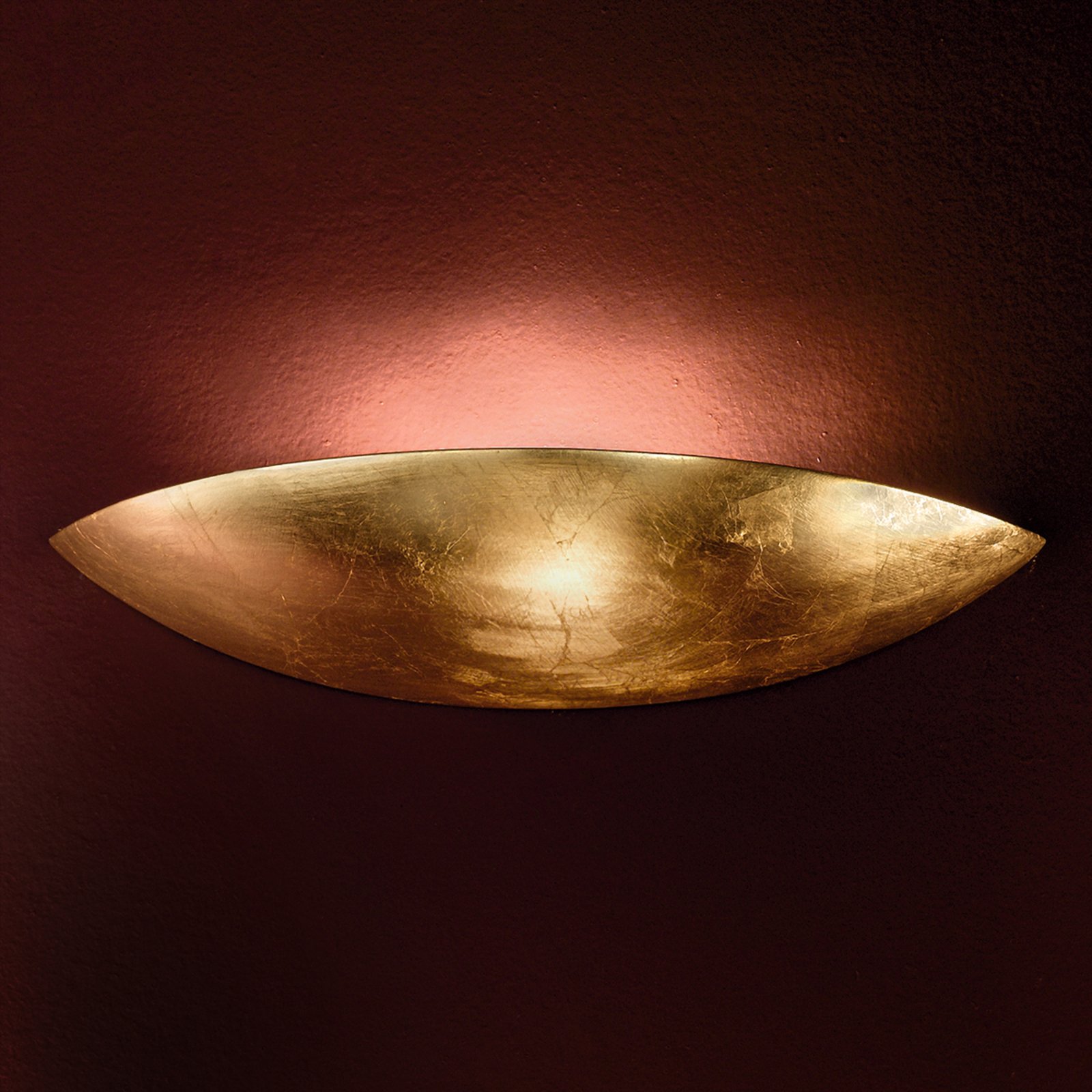 Zidna lampa Tamara izrađena od antikne zlatne keramike