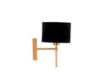 Adin Wall Lamp Black/Brass - Euluna