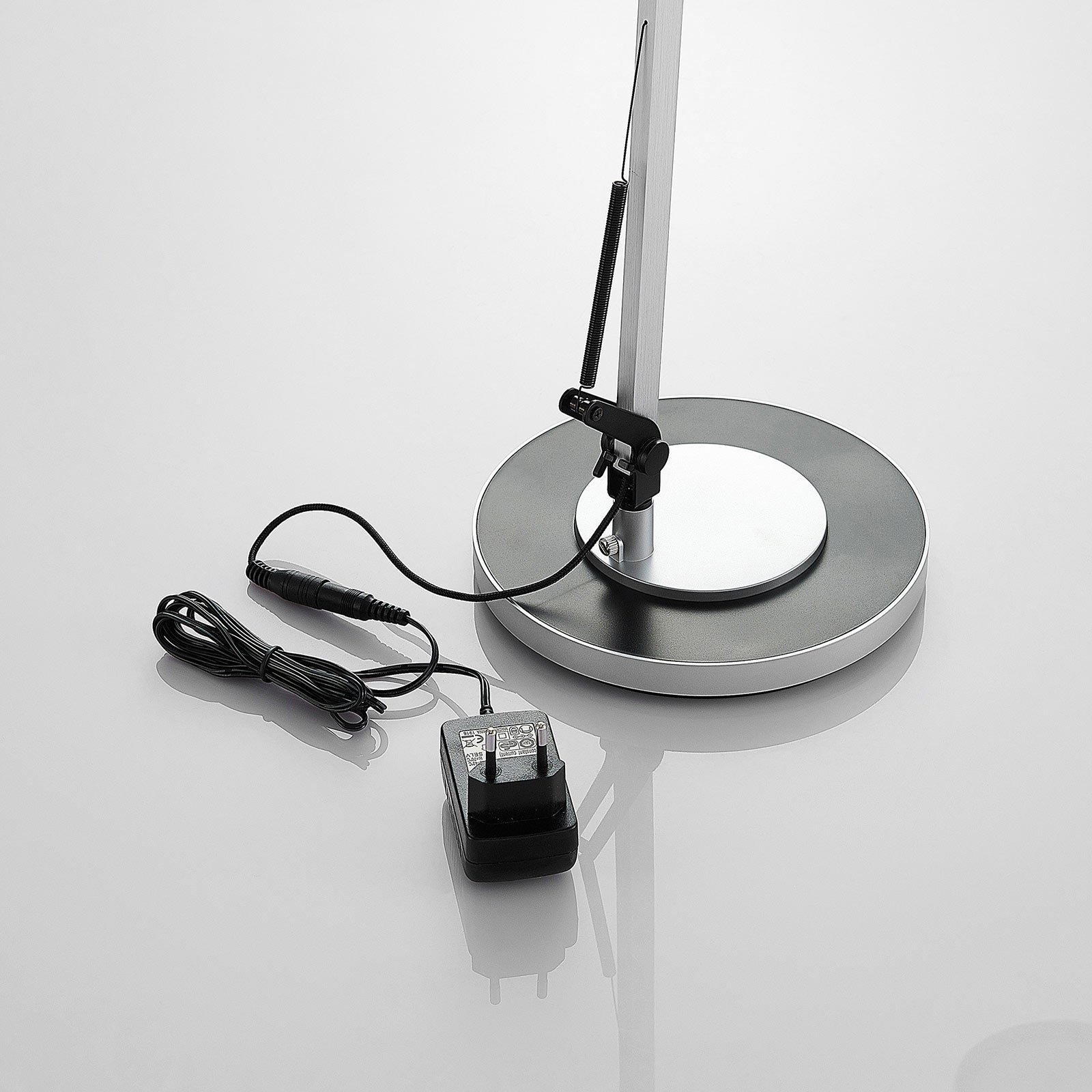 Rilana LED Lampe de Table Dim. Silver/Black - Lindby