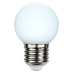 LED-Lampe E27 G45 für Lichterketten, weiß