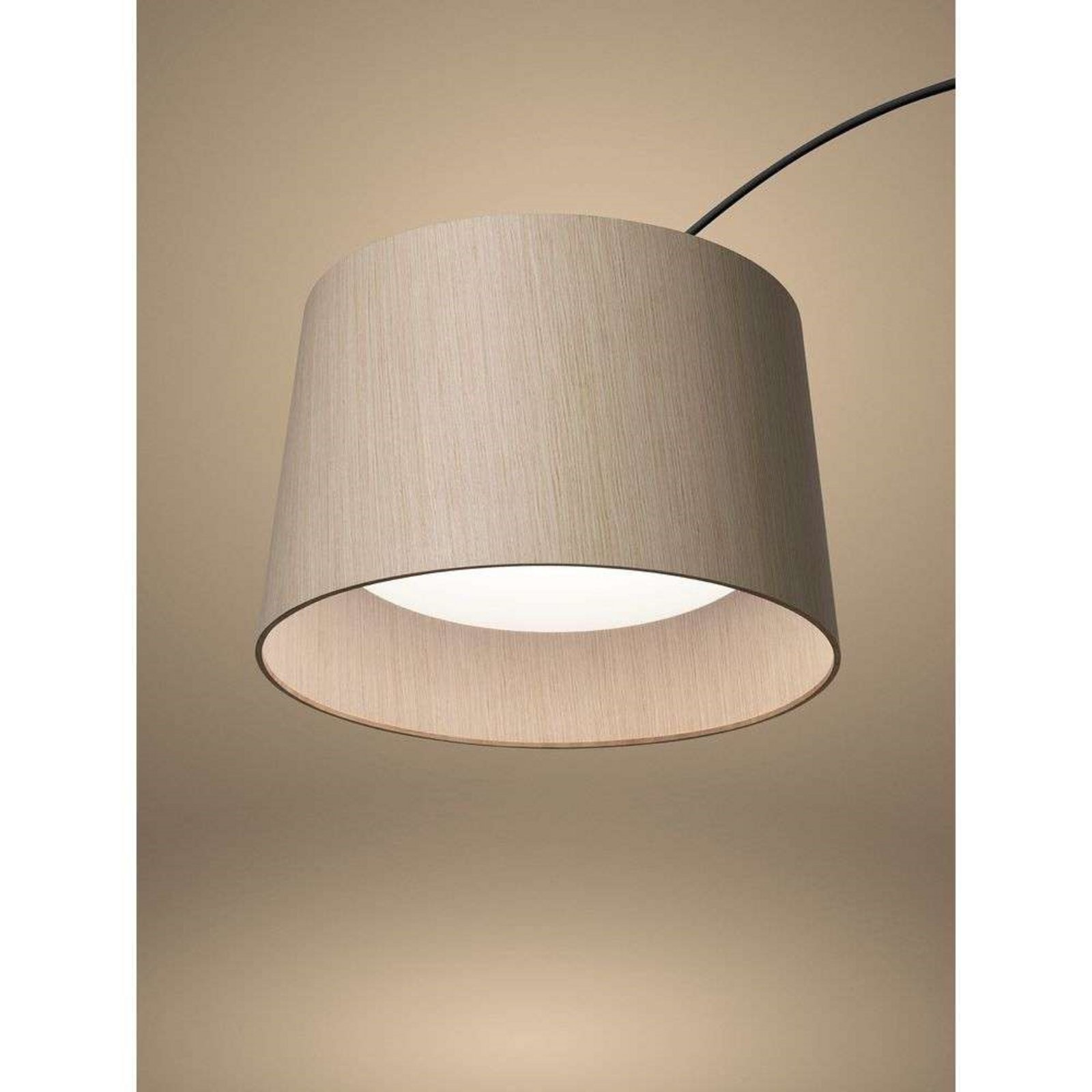 Twiggy Elle Wood Lampadar Tunable White Black - Foscarini