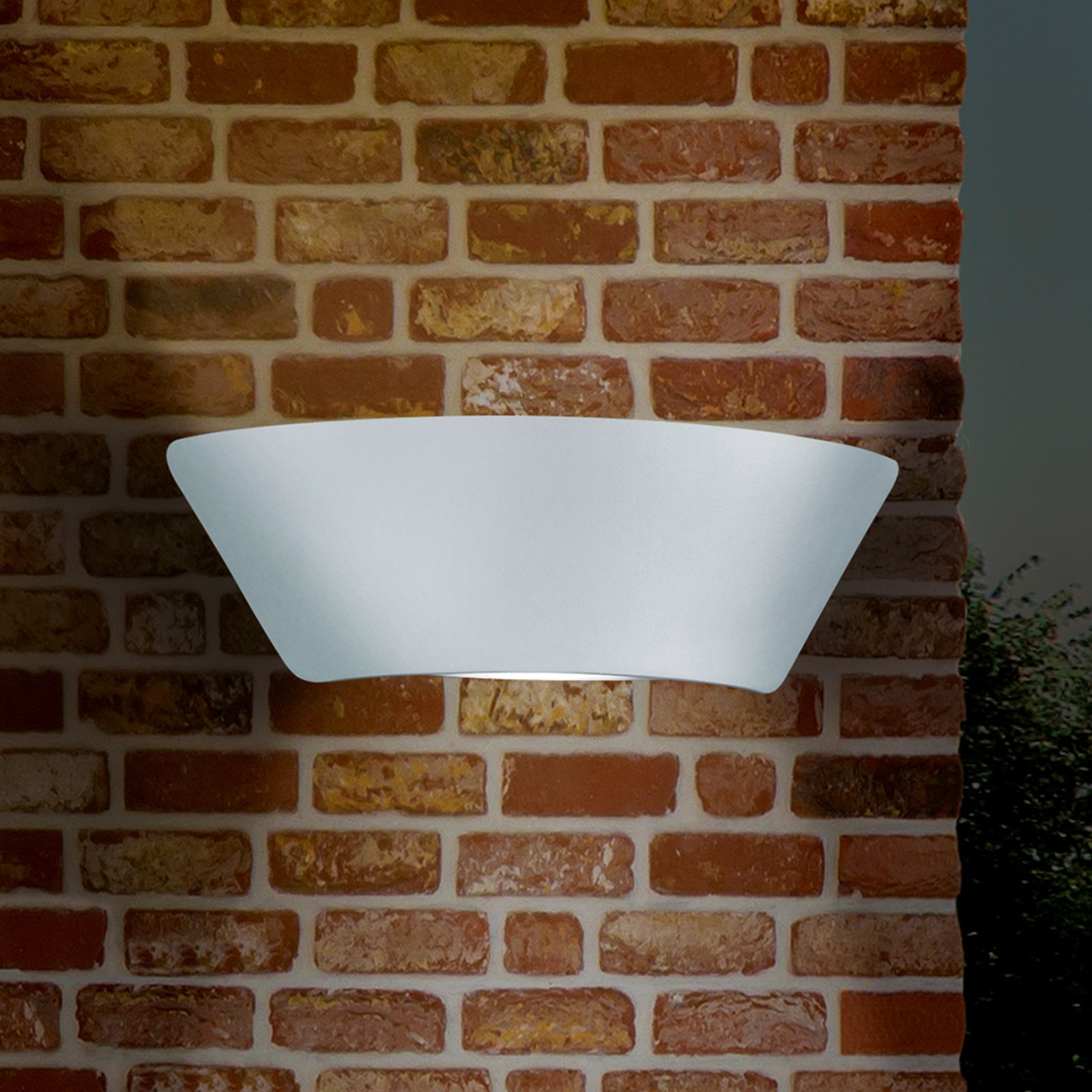 LED-Außenwandleuchte Sacramento, weiß