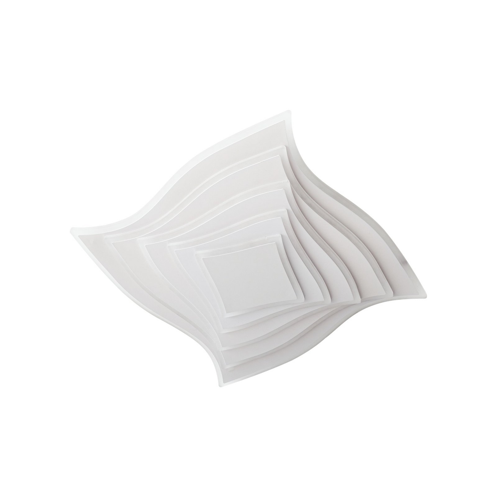 Rebeka LED stropna svjetiljka, CCT, 47 x 47 cm, daljinski upravljač - Lindby