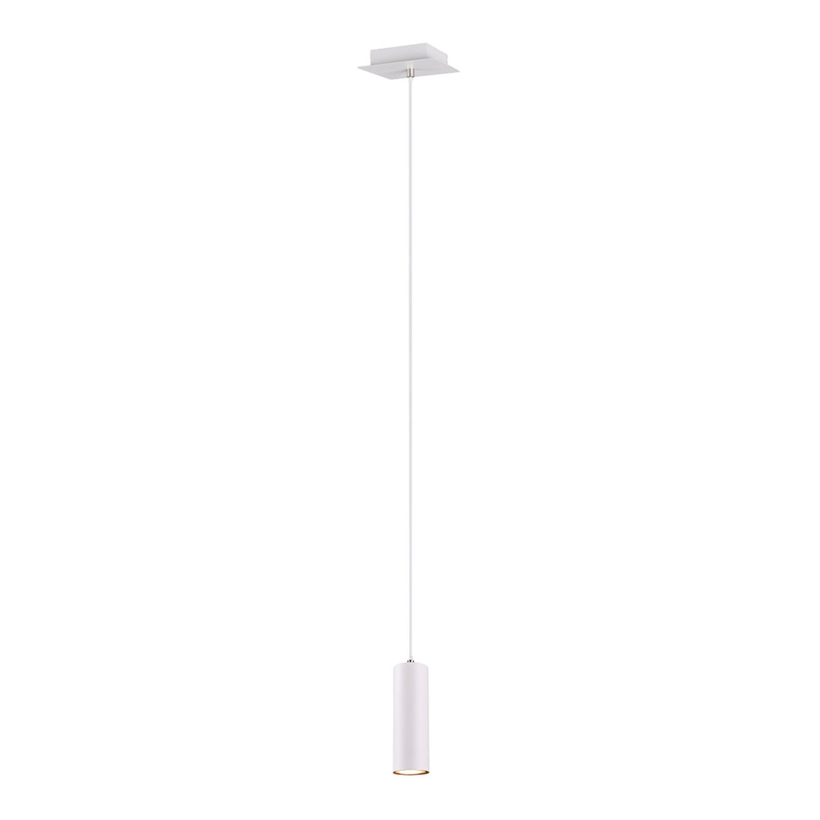 Lampada a sospensione Marley a 1 luce bianco