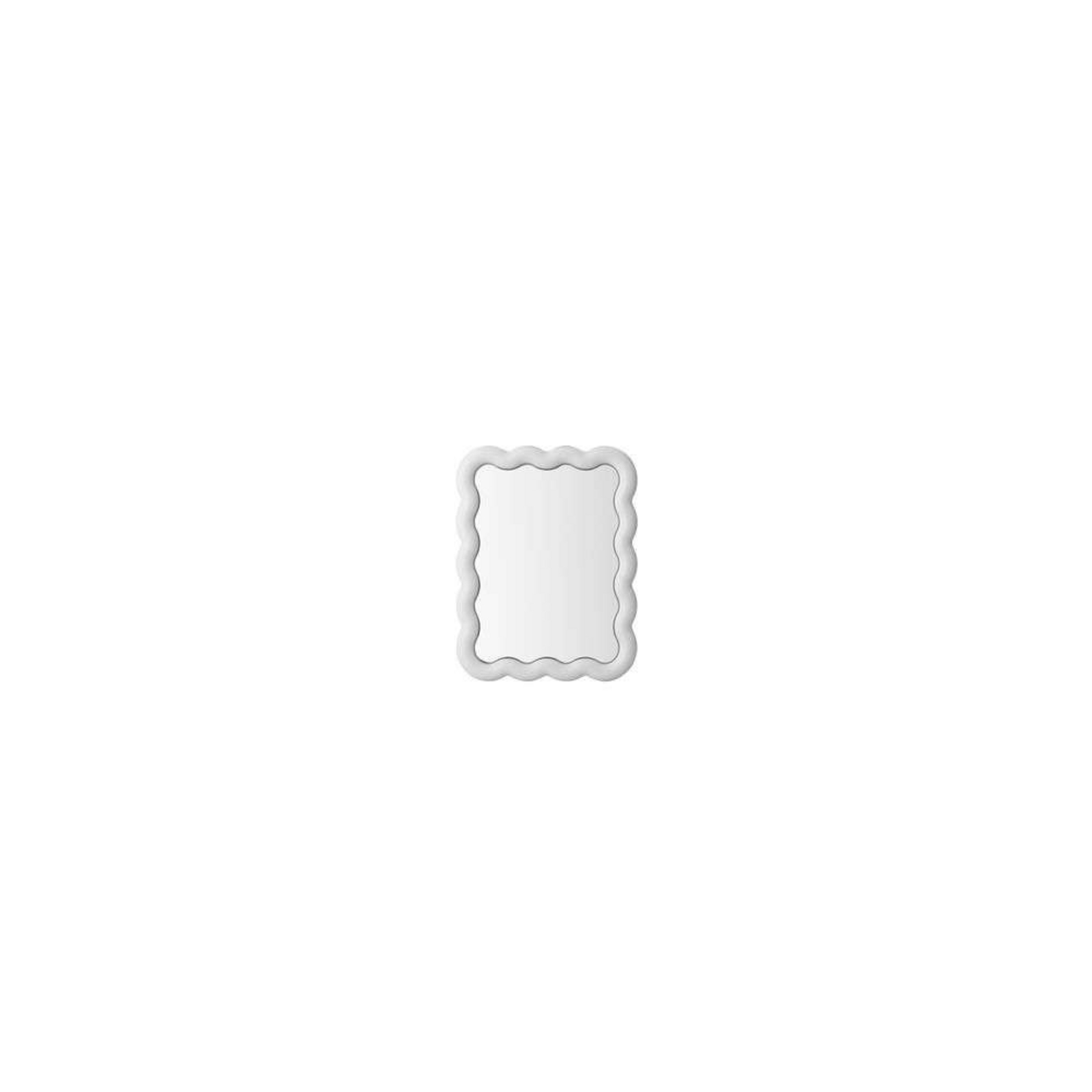 Illu Mirror 65x50 White - Normann Copenhagen