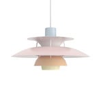 PH 5 Suspension Pastels Blue/Rose/Peach - Louis Poulsen