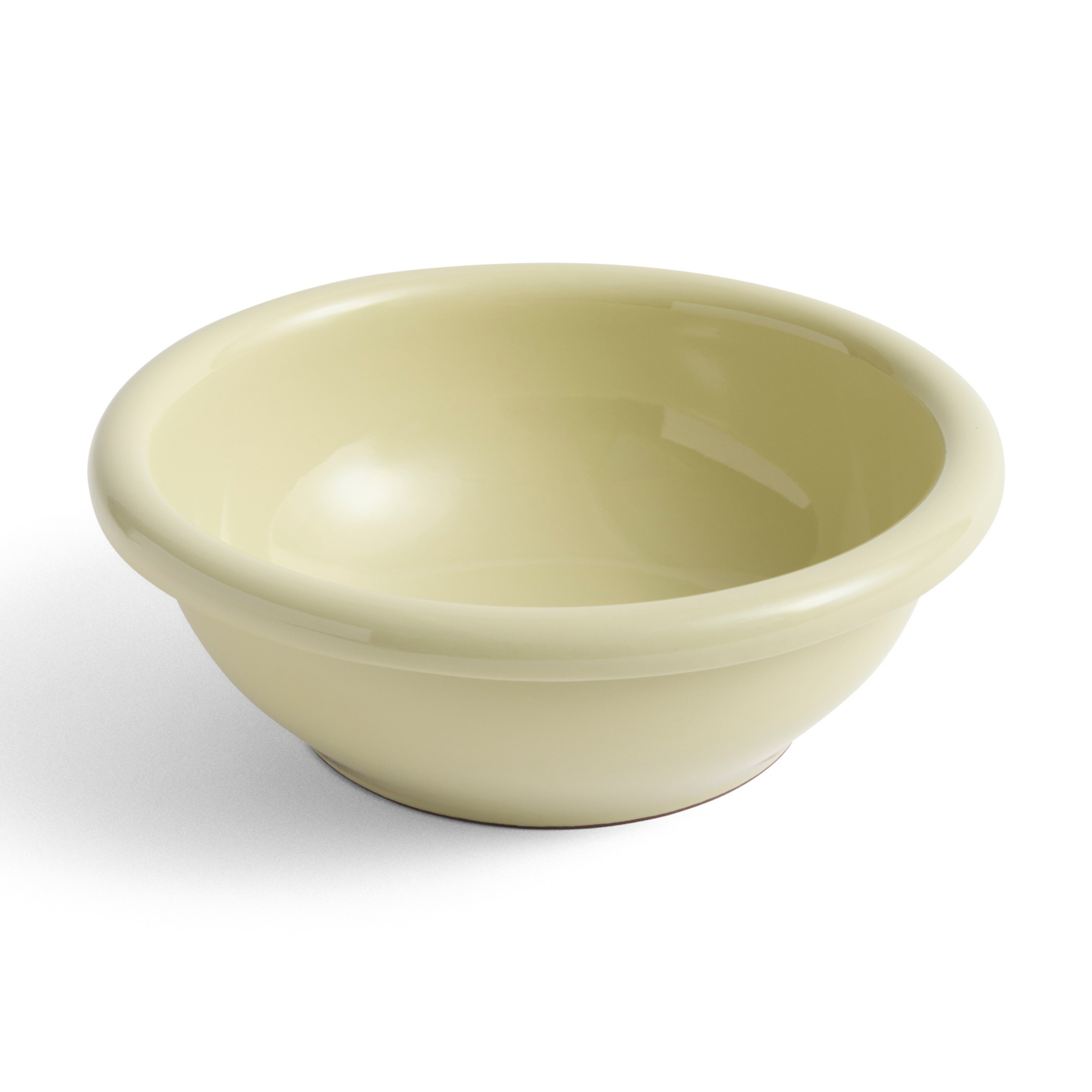 Barro salad bowl, pistachio, Ø 26 cm, terracotta - HAY