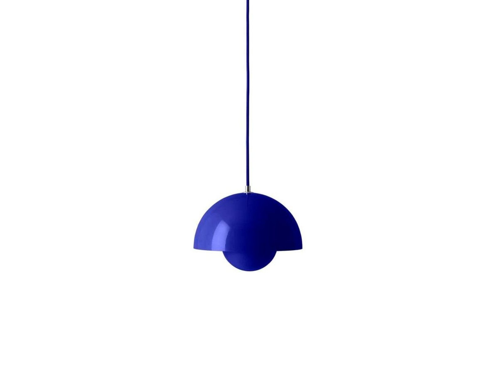 Flowerpot VP1 Závěsná Lampa Cobalt Blue - &Tradition