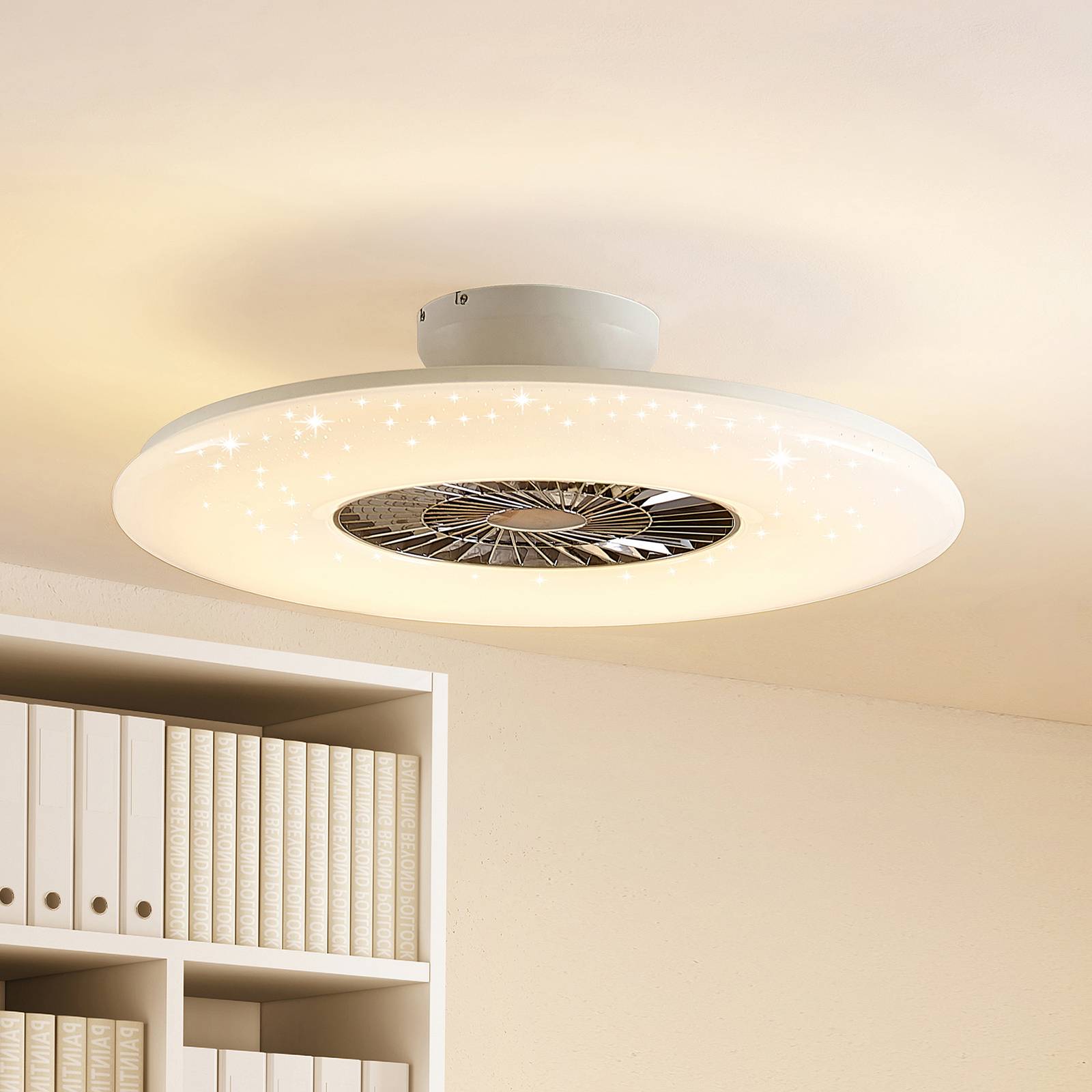 E-shop Starluna Klamina stropný LED ventilátor so svetlom