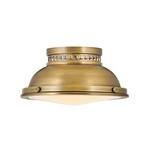 Amelia ceiling light, antique look, brass