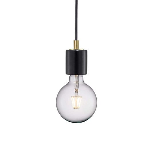 Siv Riippuvalaisin Marble/Black - Nordlux
