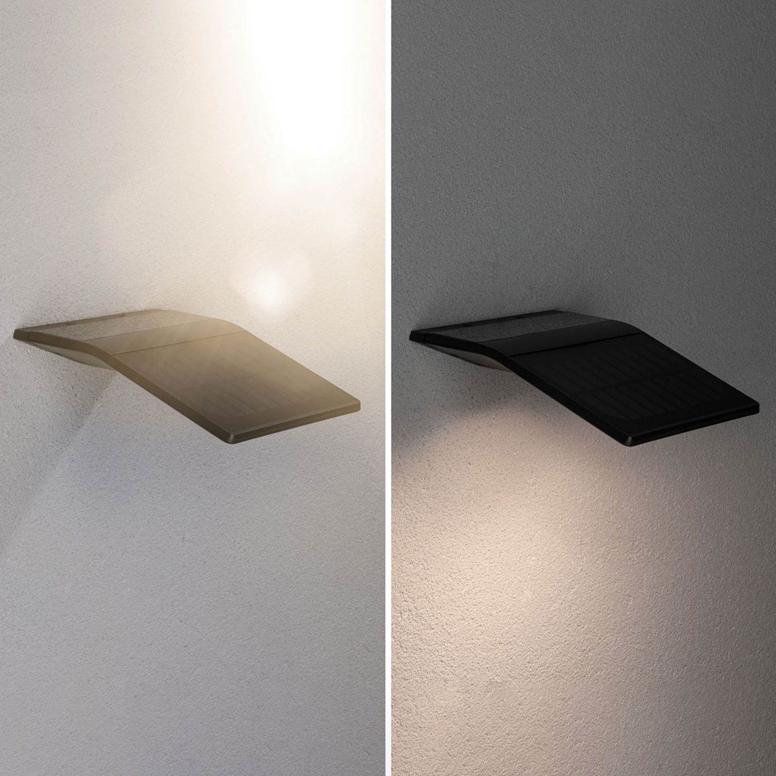Paulmann LED слънчева външна стенна лампа Yoko антрацит