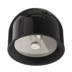Wan Ceiling Lamp/Wall Lamp Black - Flos