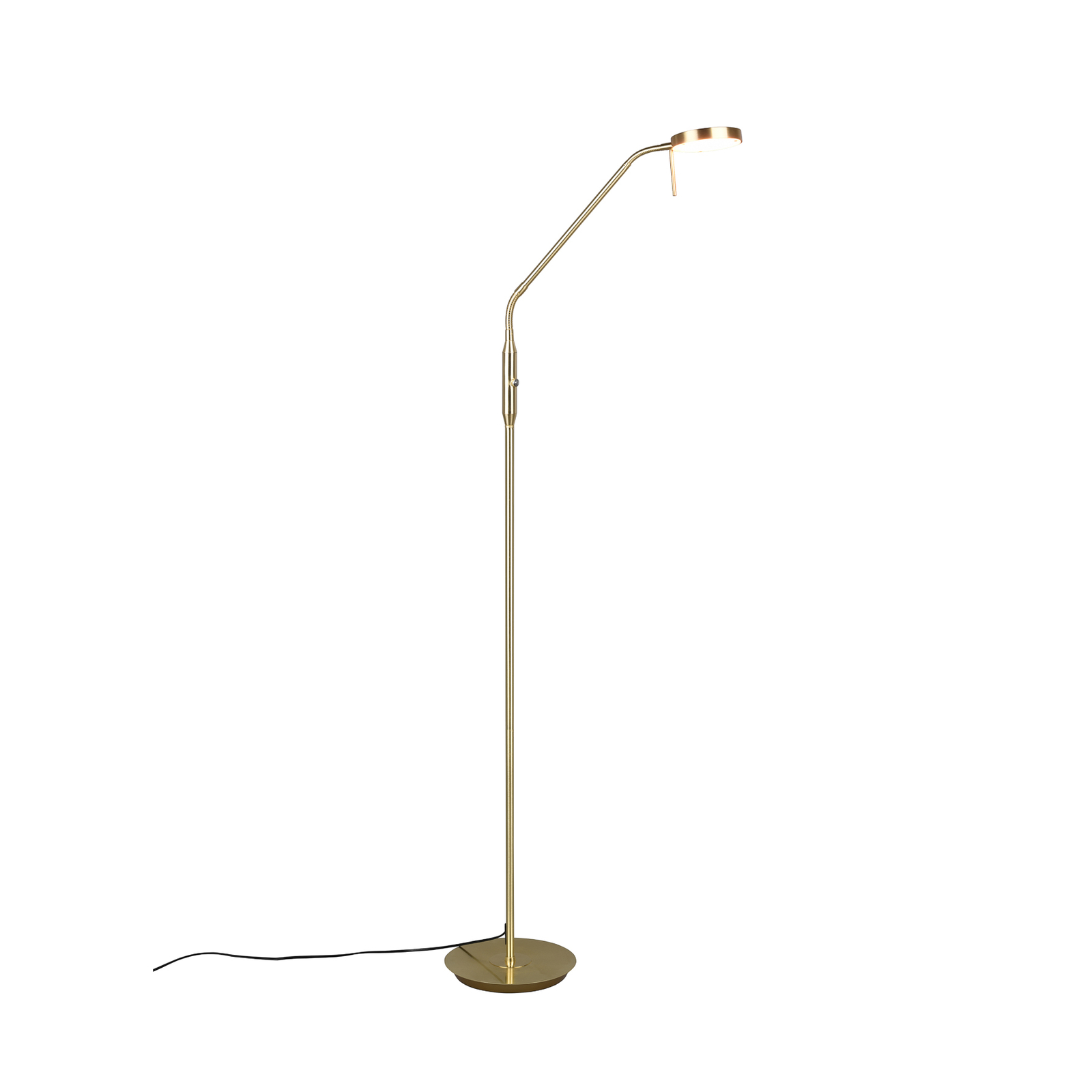 Lindby Sharani LED-Stehleuchte, CCT, messing