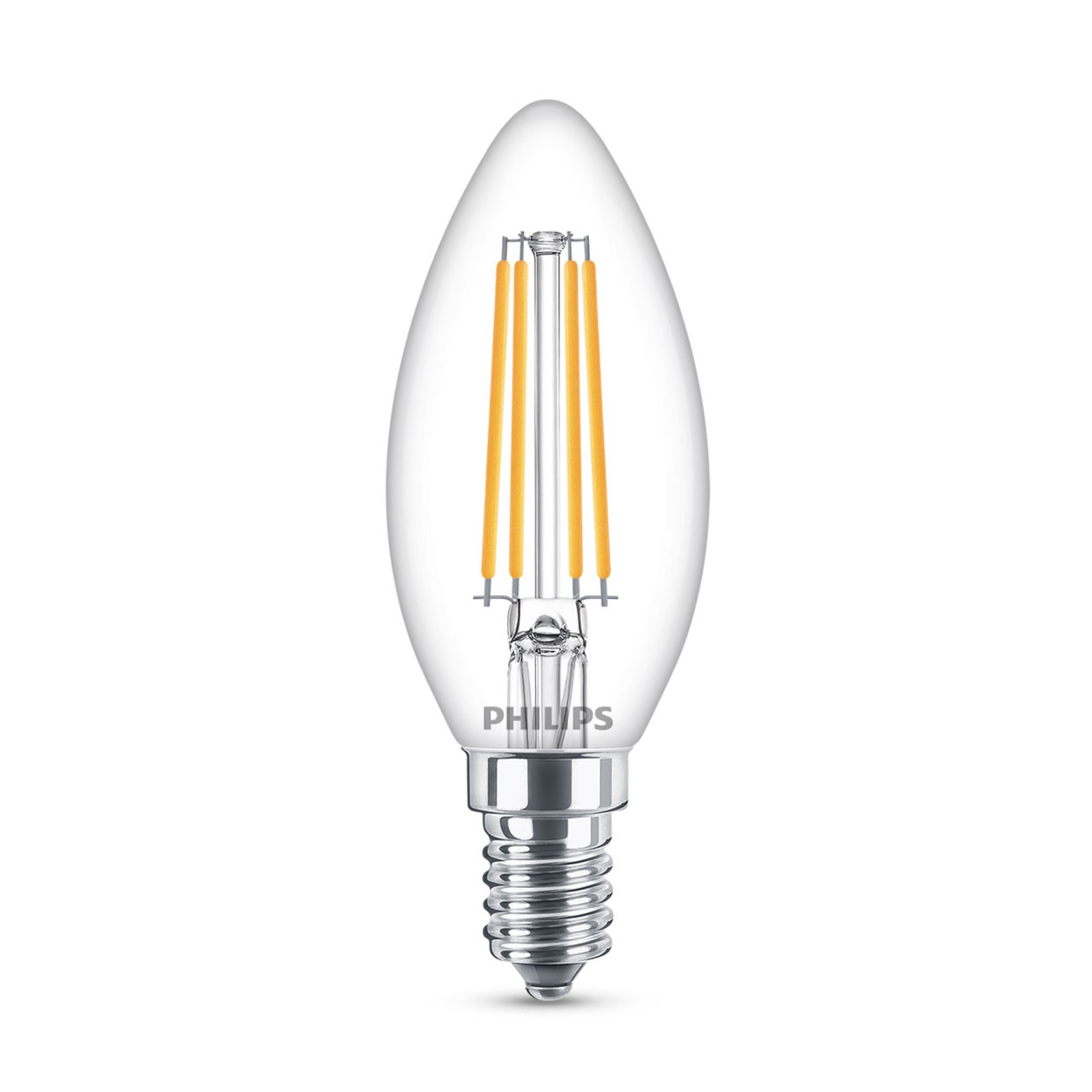 Philips Classic LED lamp E14 B35 6,5W helder 4.000K