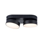 Spot pour plafond LED Stanos CCT, 2 lampes, noir