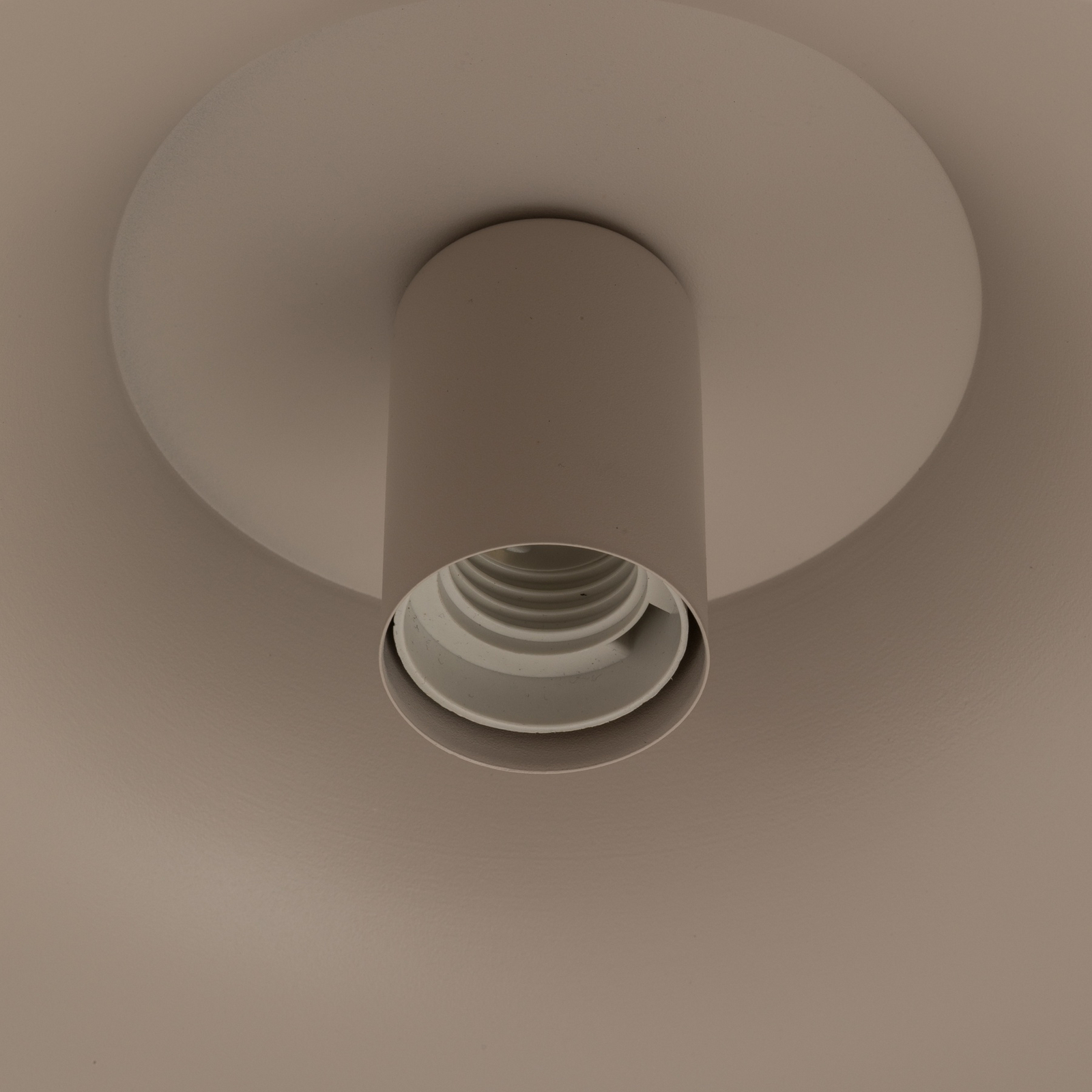 Basca ceiling light, beige, metal, Ø 40 cm, E27 Basca ceiling light, beige, metal, Ø 40 cm, E27
