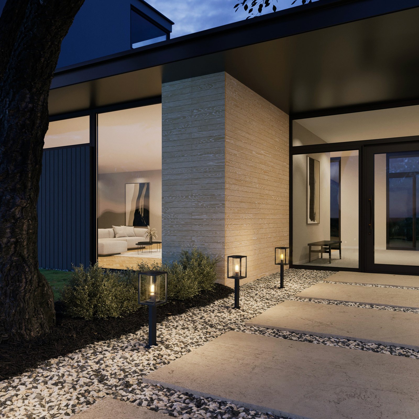 Ferda Tuinlamp H60 Graphite - Lucande