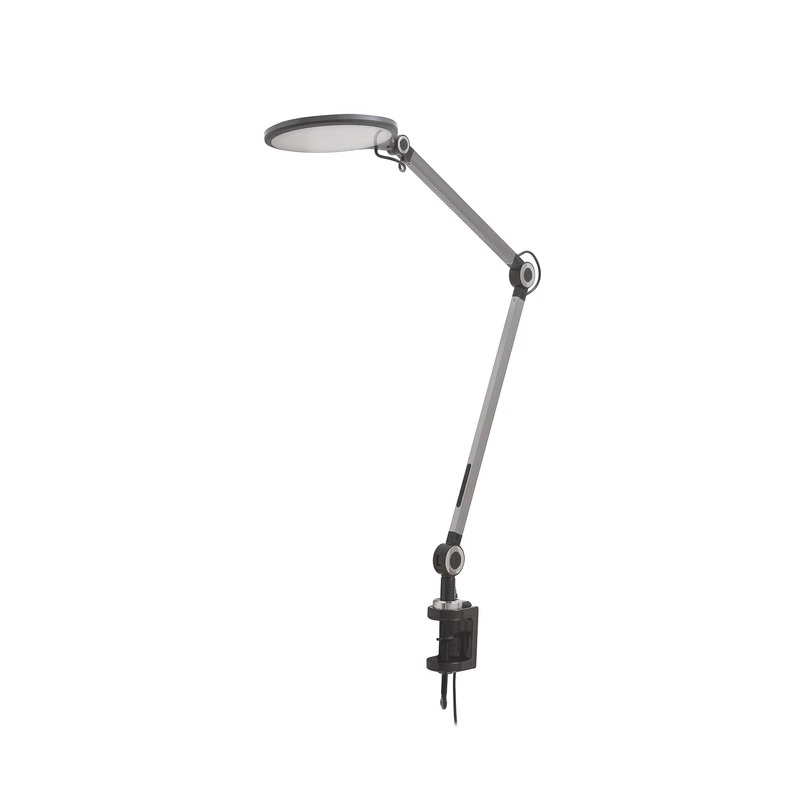 Lindby - Nyxaris LED Lampe de Table w/Clamp CCT Grey Lucande