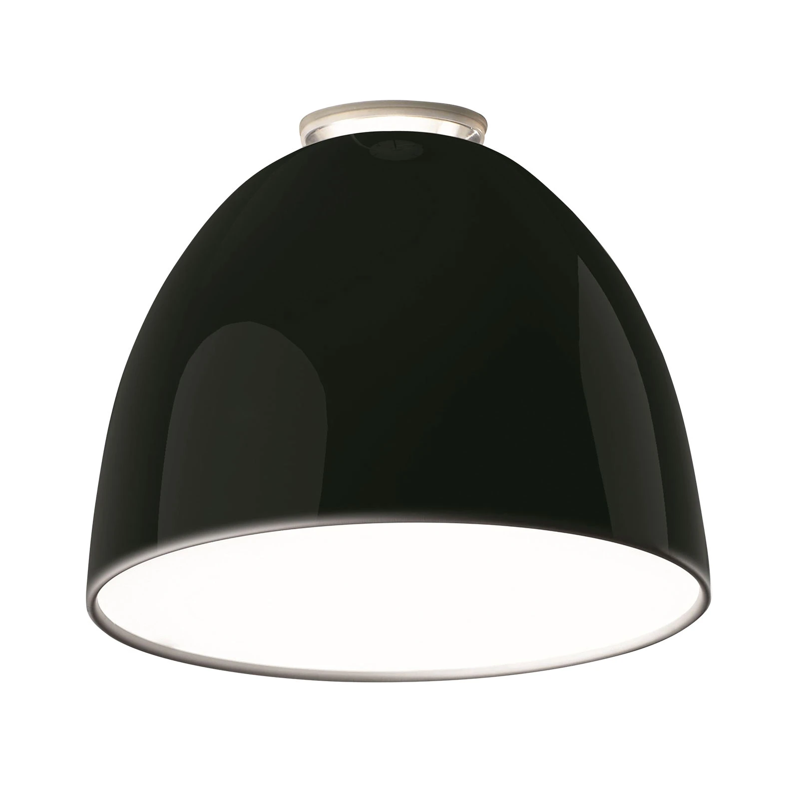 Artemide Nur Mini Gloss ceiling light black