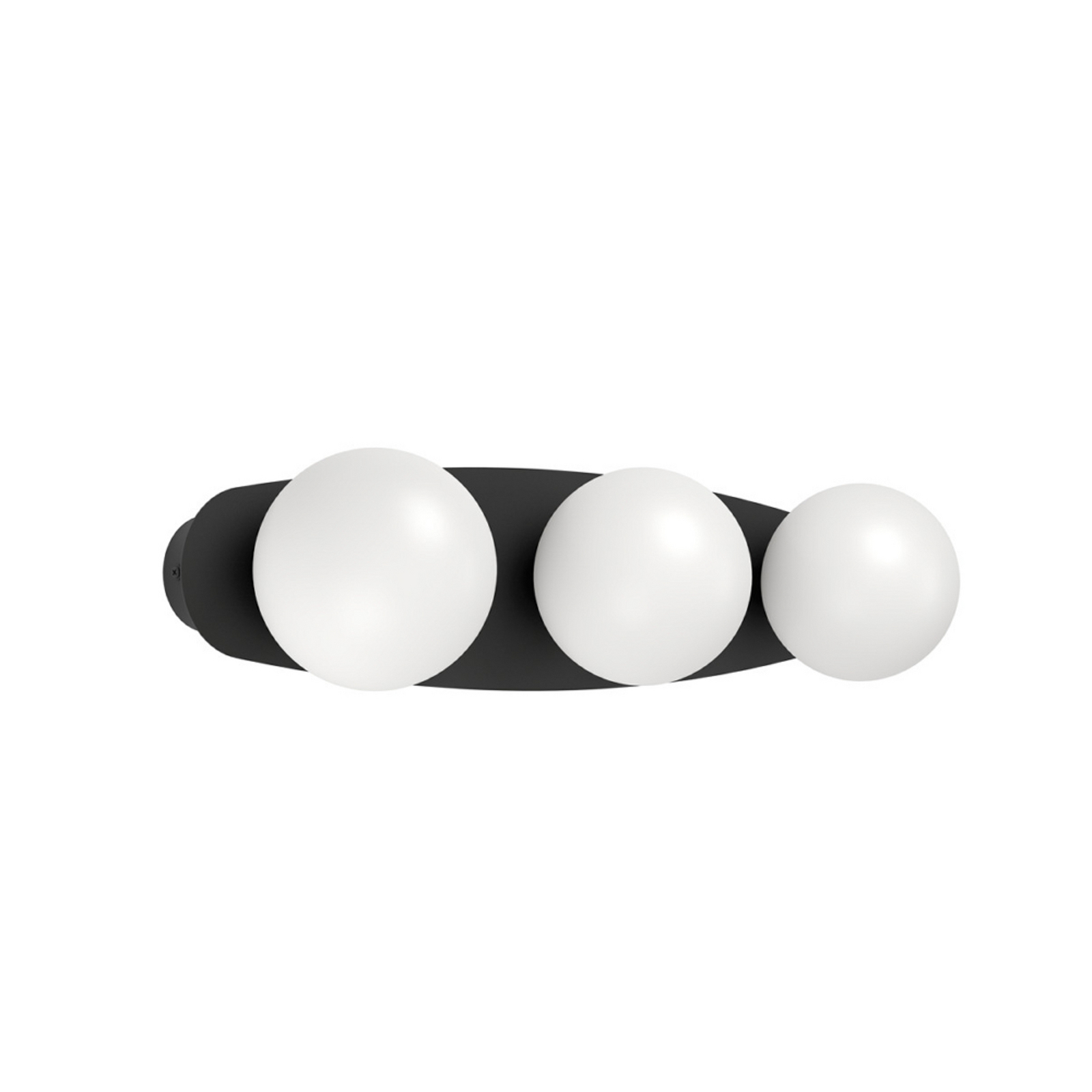 EGLO plafondlamp CASTROVIDO zwart 58 cm 3-lamps IP44 G9-LED