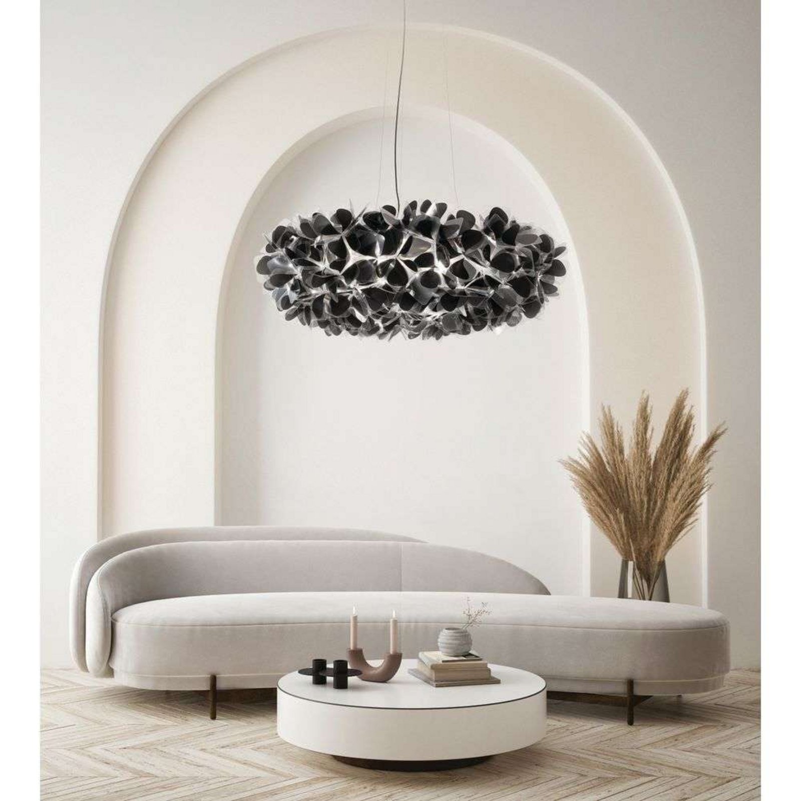 Clizia 130 Pendant Mama Non Mama Black/Transparent - Slamp