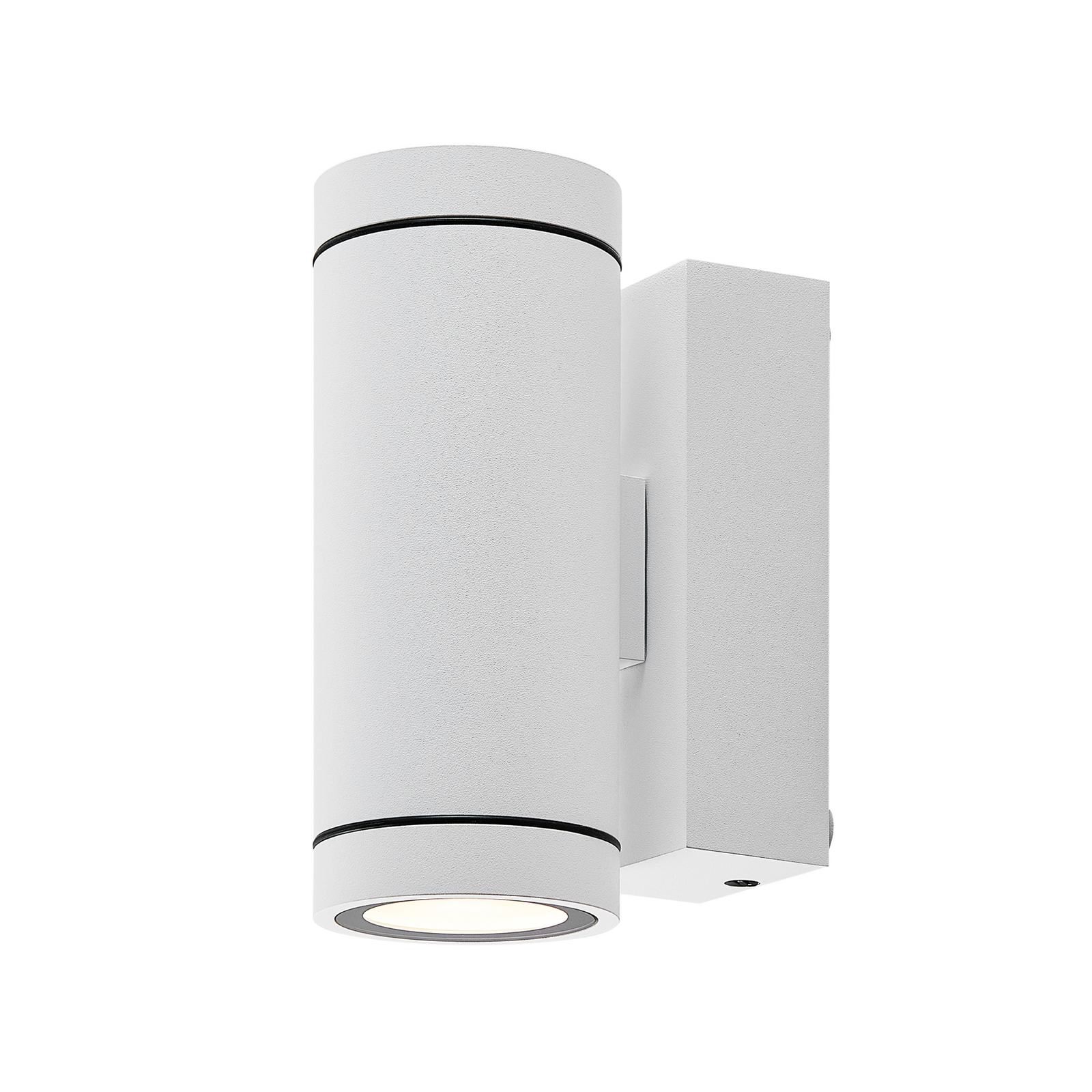 Außenwandlampe ShoreLine Pro Round up/down, weiß, GU10