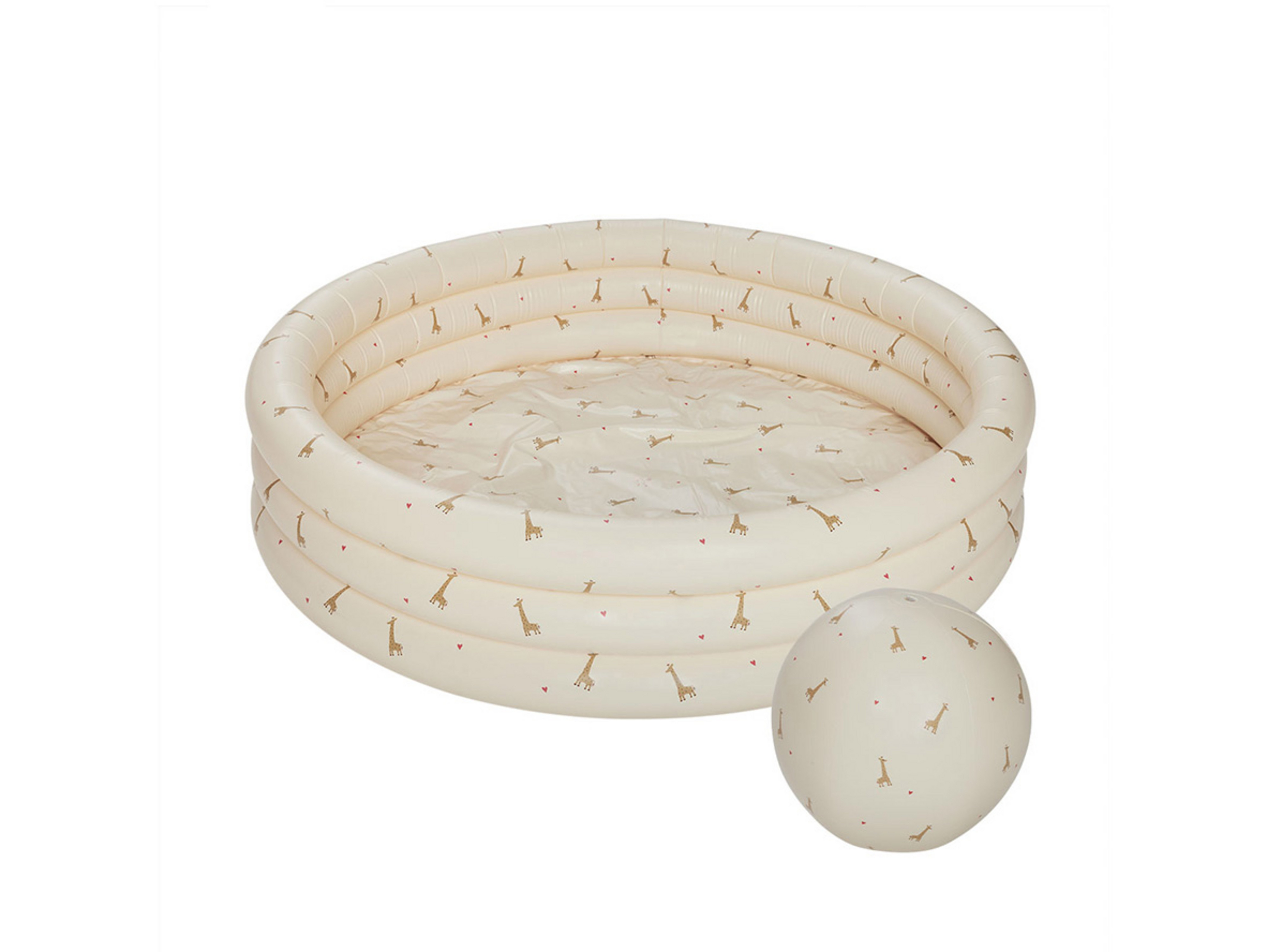 Giraffe Pool Large & Ball beige - OYOY Living Design