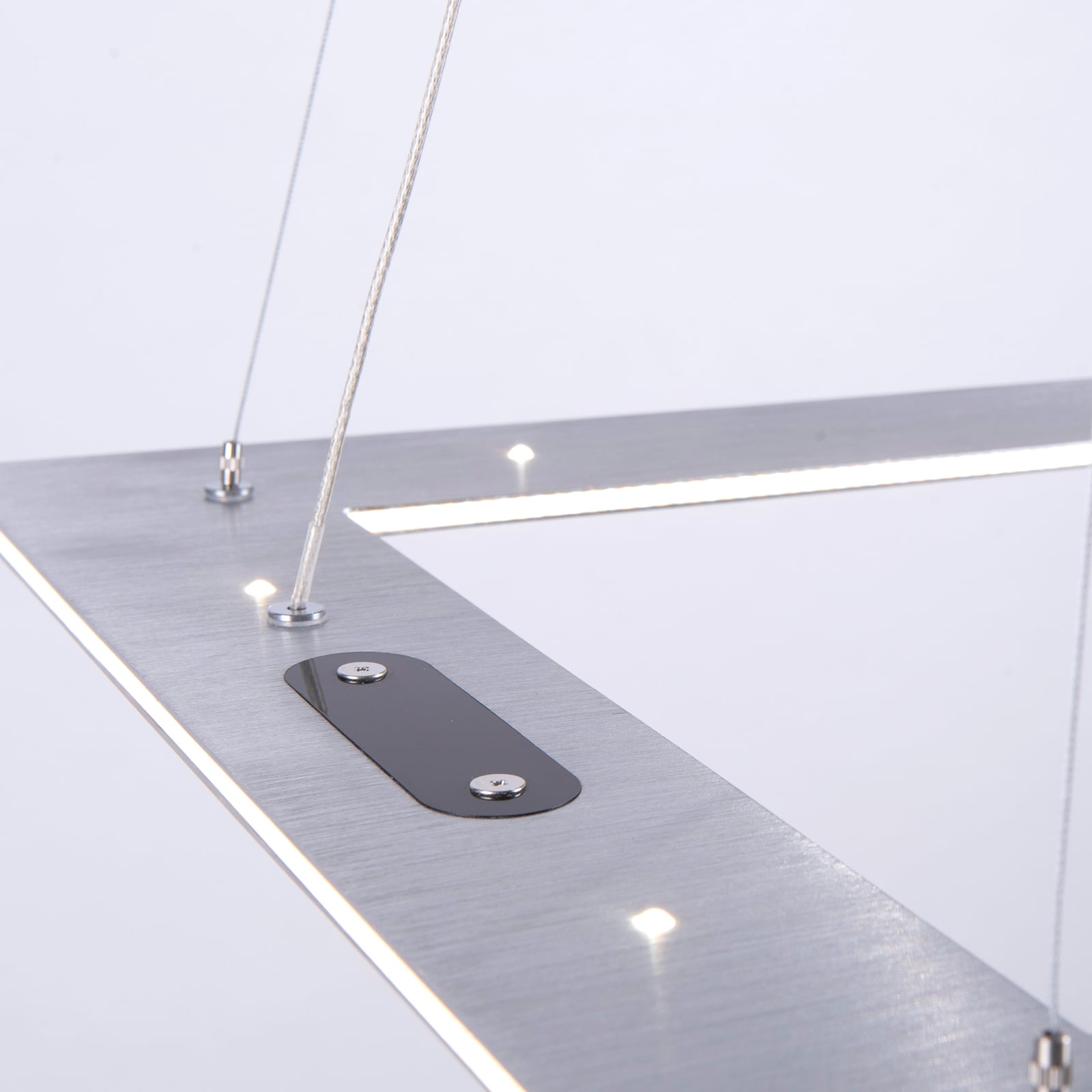 Cosmo LED-Hängeleuchte, alu, 50cm, CCT, Fernbedienung - PURE Cosmo LED-Hängeleuchte, alu, 50cm, CCT, Fernbedienung - PURE